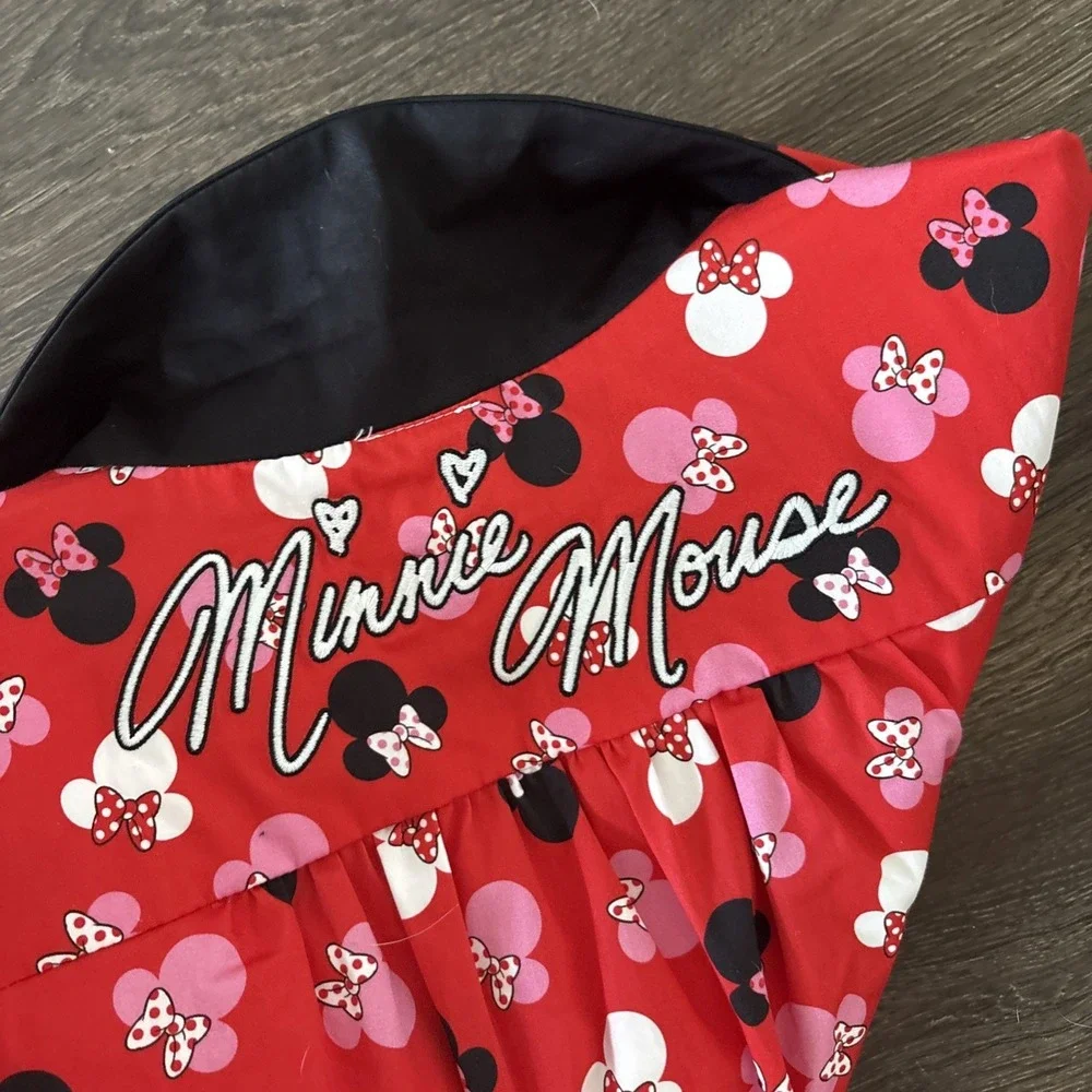 Disney Dress Shop Store Women M Minnie Mouse Icon Dress NEW $128 Diner Waitress